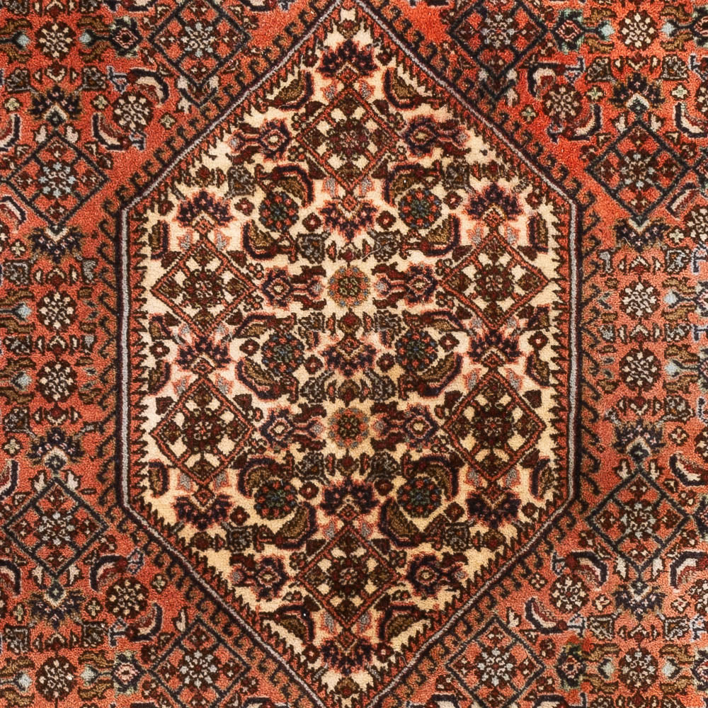 Alfombra persa - Bidjar - 170 x 105 cm - rojo