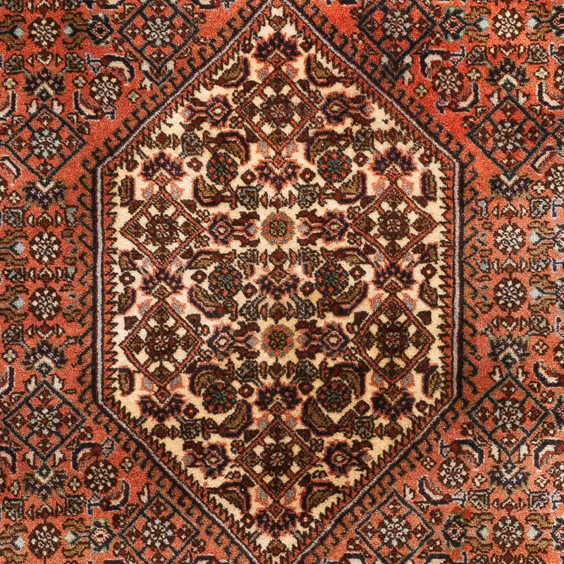 Alfombra persa - Bidjar - 170 x 105 cm - rojo