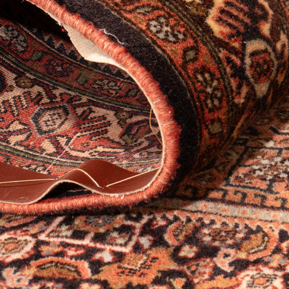 Alfombra persa - Bidjar - 170 x 105 cm - rojo