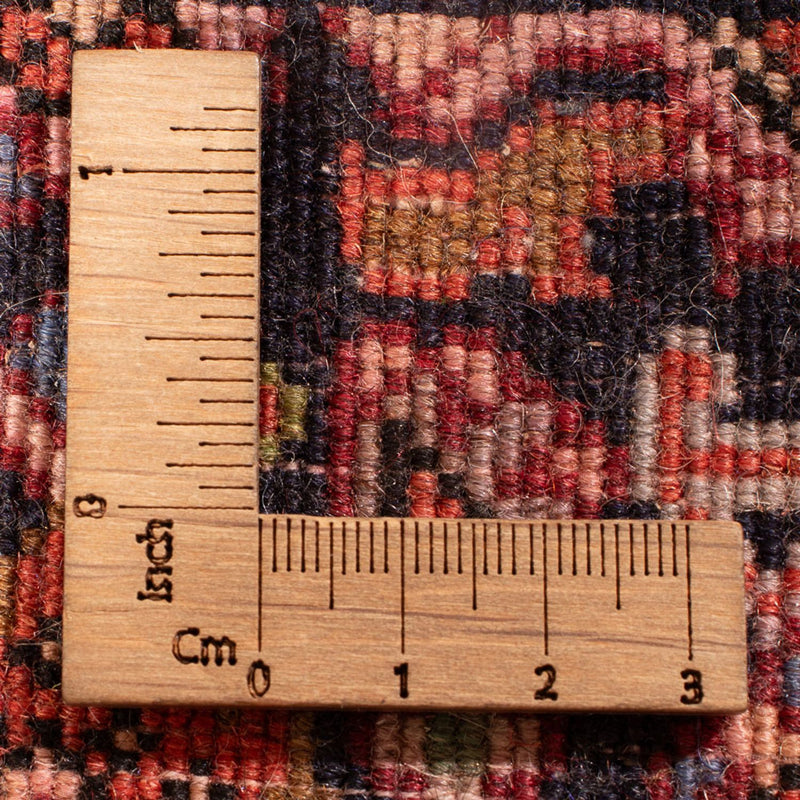 Alfombra persa - Bidjar - 170 x 105 cm - rojo
