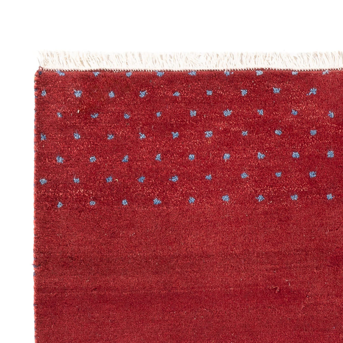 Alfombra Gabbeh - Indus - 180 x 120 cm - rojo burdeos
