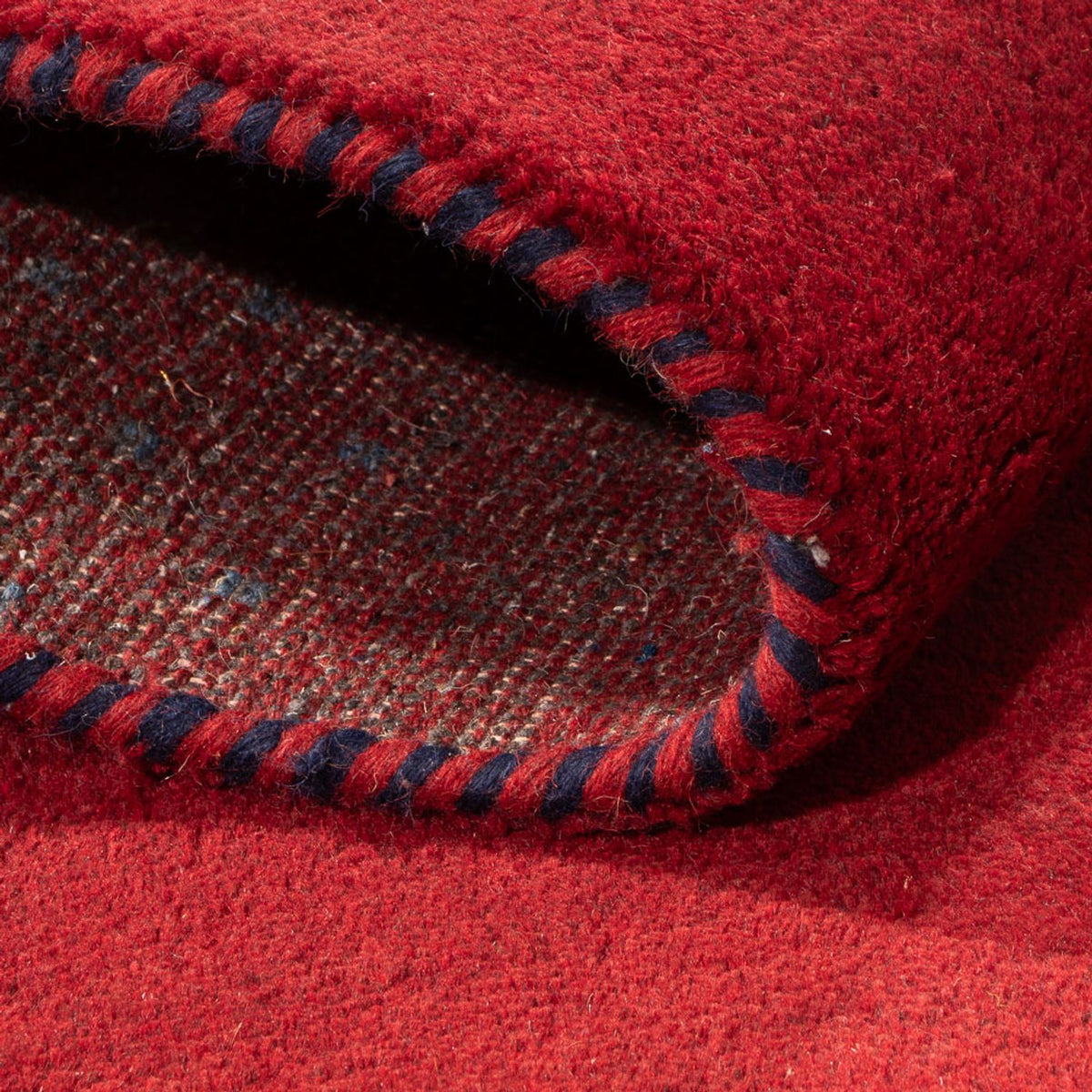 Alfombra Gabbeh - Indus - 180 x 120 cm - rojo burdeos