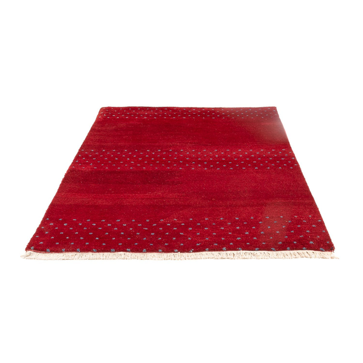 Alfombra Gabbeh - Indus - 180 x 120 cm - rojo burdeos