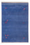Alfombra Gabbeh - Indus - 180 x 120 cm - azul oscuro