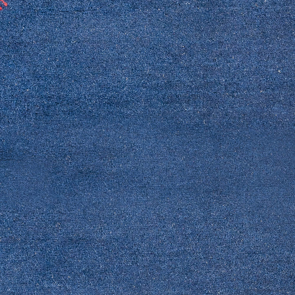 Alfombra Gabbeh - Indus - 180 x 120 cm - azul oscuro