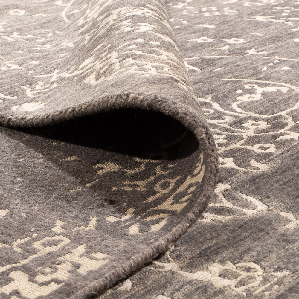 Alfombra de diseño - 240 x 170 cm - gris oscuro