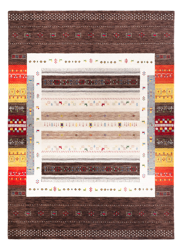 Alfombra Gabbeh - Loribaft Softy - 240 x 170 cm - multicolor