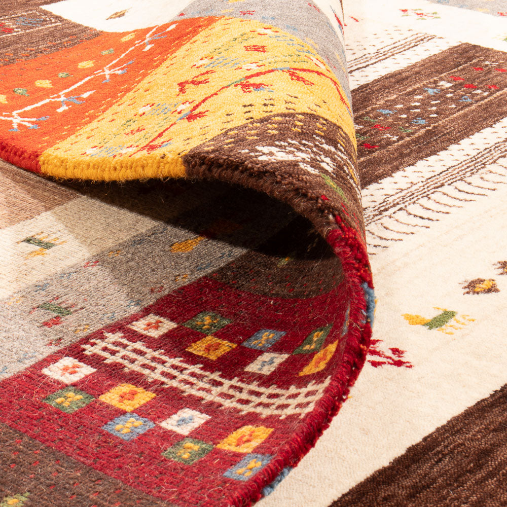 Alfombra Gabbeh - Loribaft Softy - 240 x 170 cm - multicolor