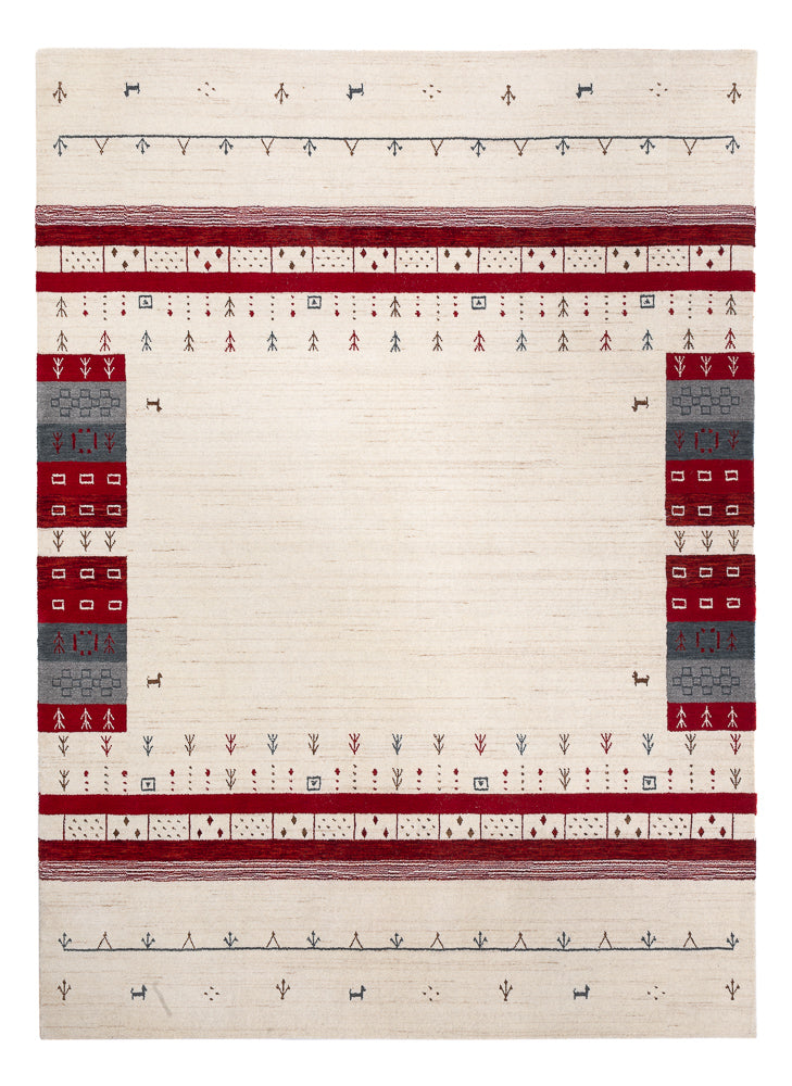 Alfombra Gabbeh - Loribaft Softy - 240 x 170 cm - multicolor
