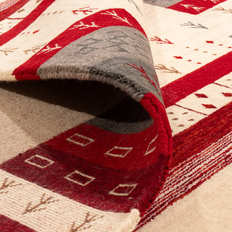 Alfombra Gabbeh - Loribaft Softy - 240 x 170 cm - multicolor
