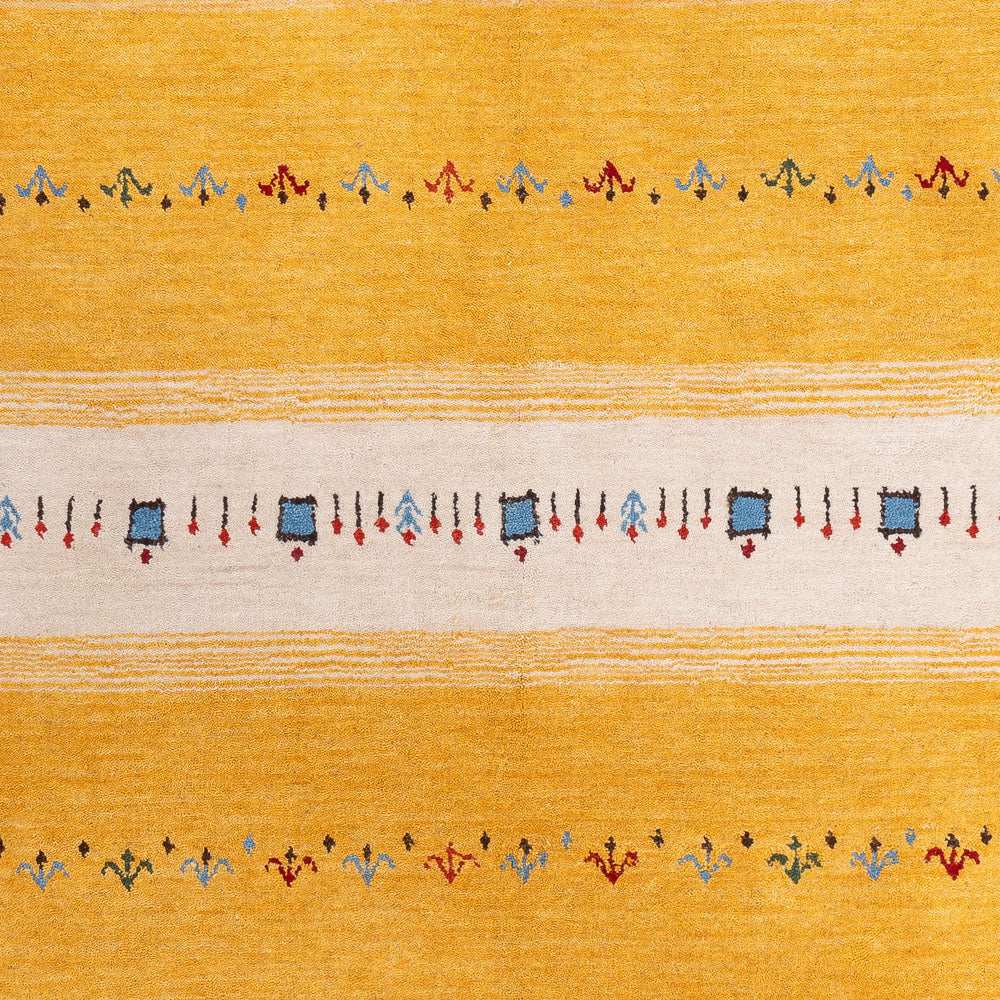 Alfombra Gabbeh - Loribaft Softy - 240 x 170 cm - oro
