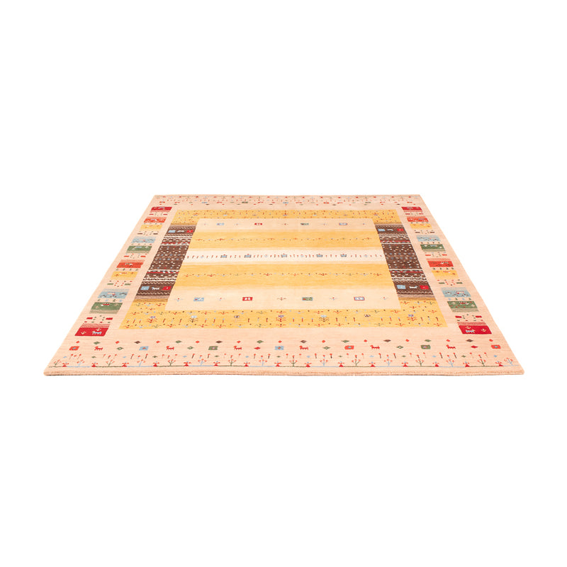 Alfombra Gabbeh - Loribaft Softy - 240 x 170 cm - oro