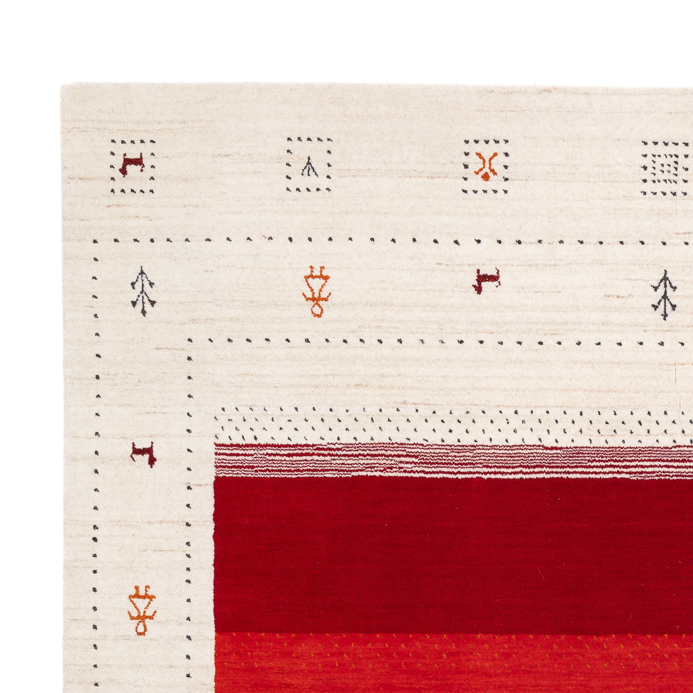 Alfombra Gabbeh - Loribaft Softy - 240 x 170 cm - multicolor