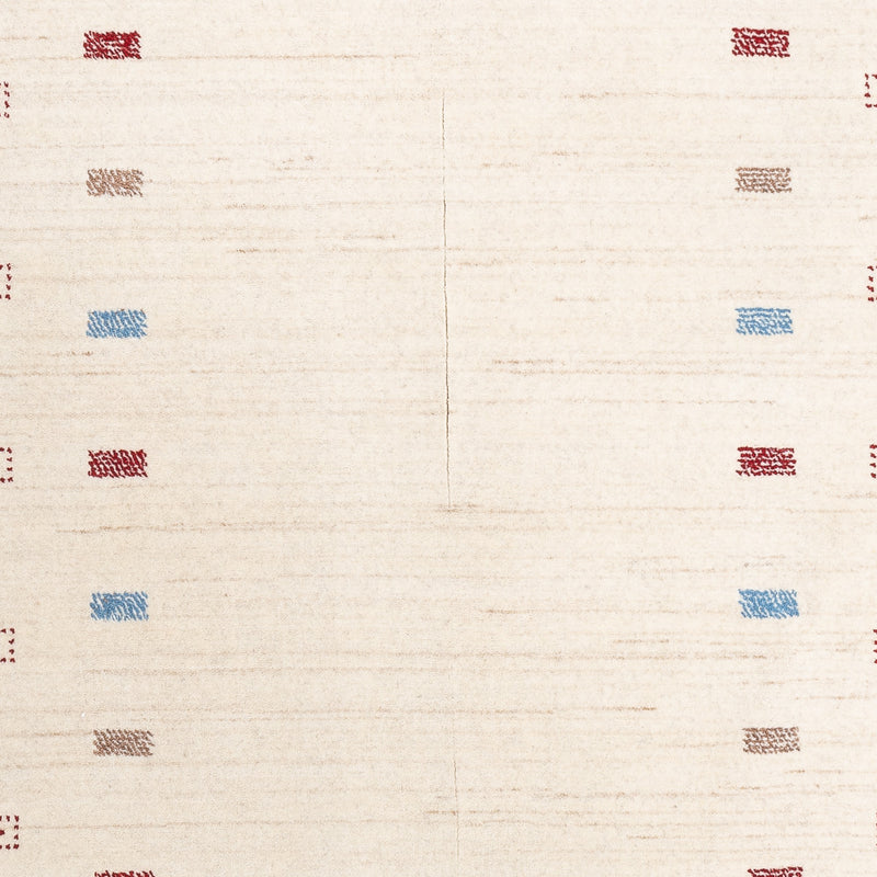 Alfombra Gabbeh - Loribaft Softy - 240 x 170 cm - blanco natural