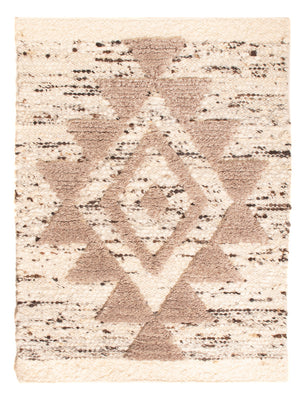 Alfombra de lana - 90 x 60 cm - beige claro