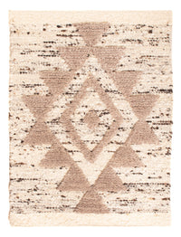 Alfombra de lana - 90 x 60 cm - beige claro