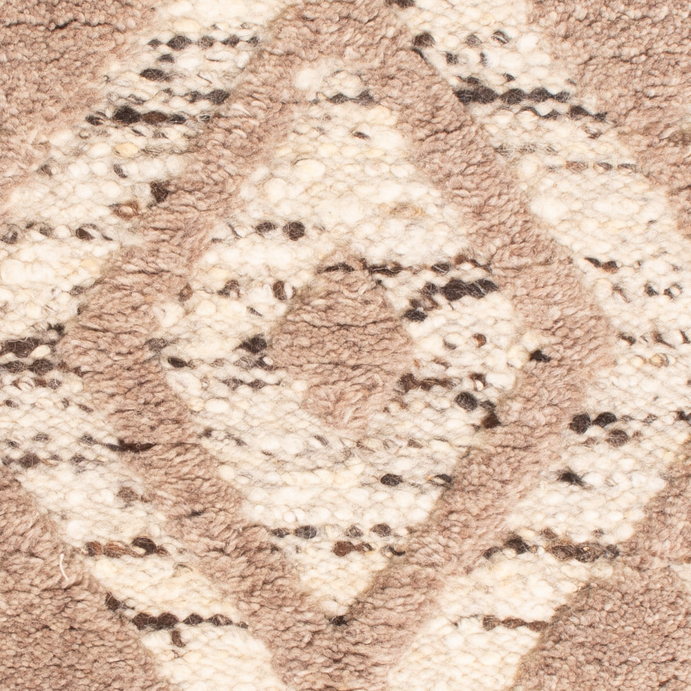 Alfombra de lana - 90 x 60 cm - beige claro