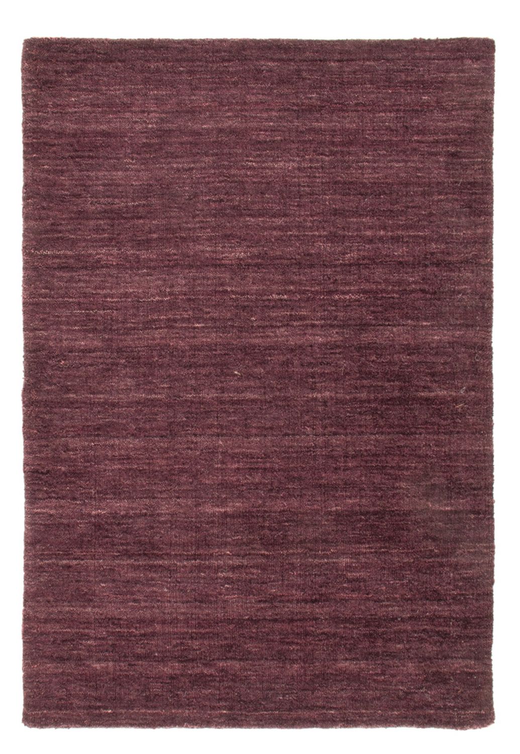Alfombra Gabbeh - Loribaft Softy - 90 x 60 cm - púrpura