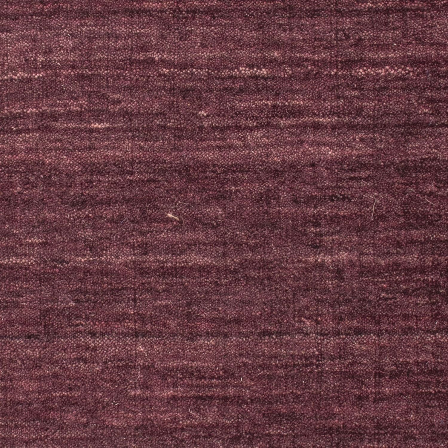 Alfombra Gabbeh - Loribaft Softy - 90 x 60 cm - púrpura