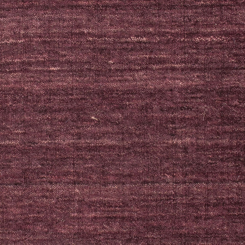 Alfombra Gabbeh - Loribaft Softy - 90 x 60 cm - púrpura