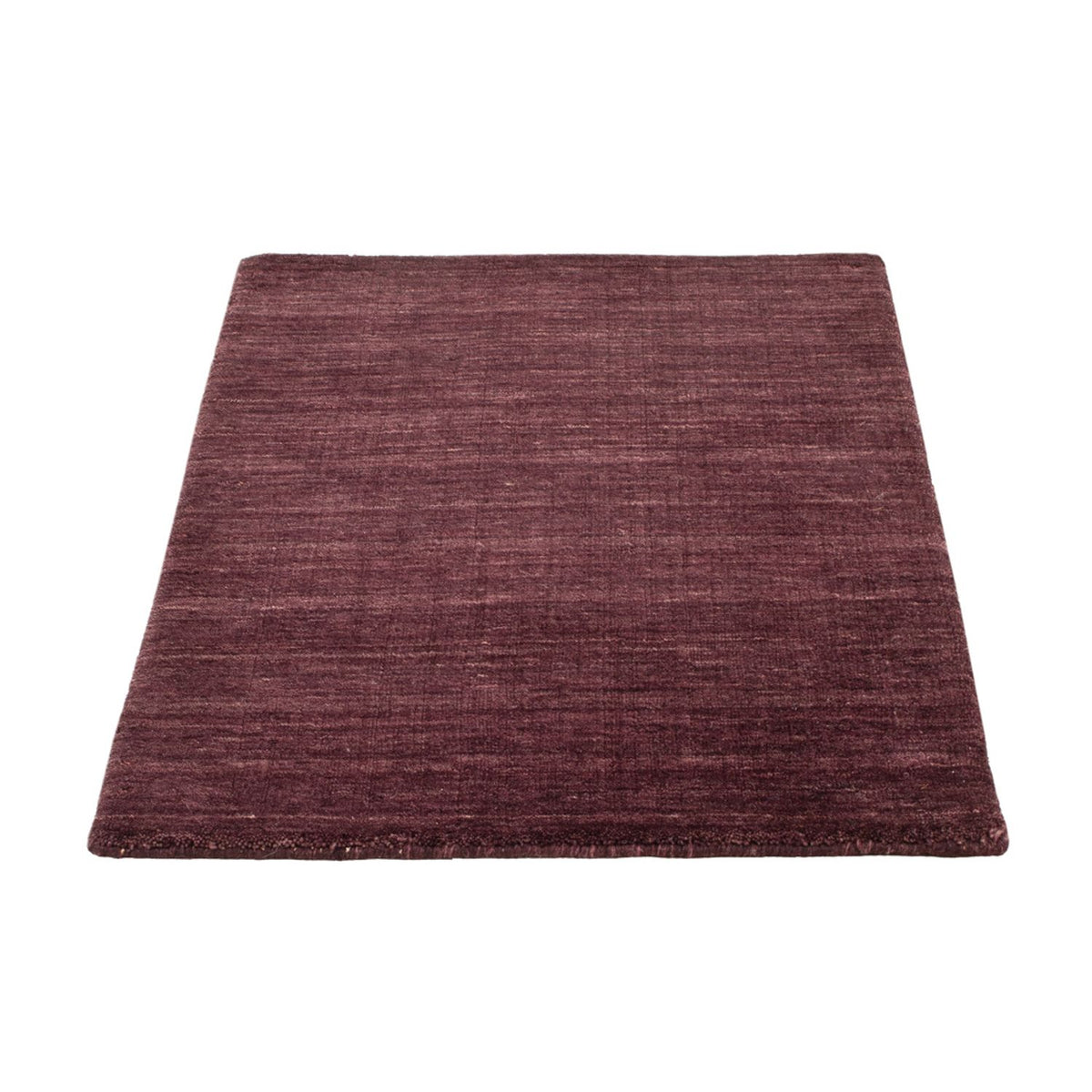 Alfombra Gabbeh - Loribaft Softy - 90 x 60 cm - púrpura