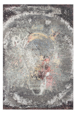 Alfombra de diseño - 248 x 167 cm - multicolor