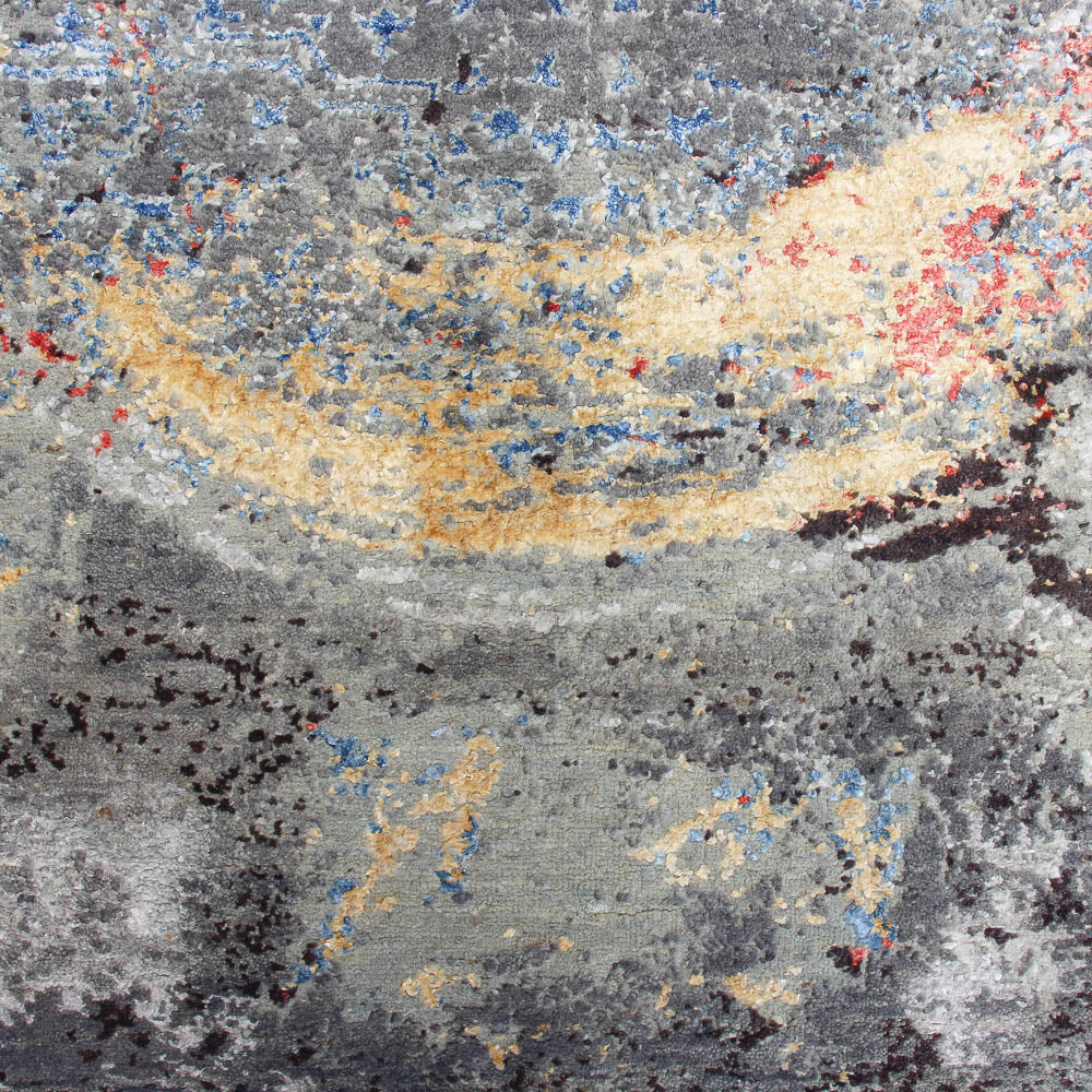 Alfombra de diseño - 250 x 195 cm - multicolor
