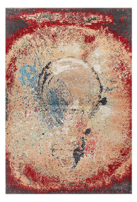 Alfombra de diseño - 240 x 160 cm - multicolor