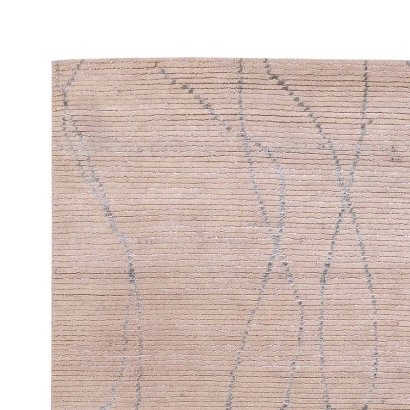 Alfombra de diseño - 236 x 176 cm - beige