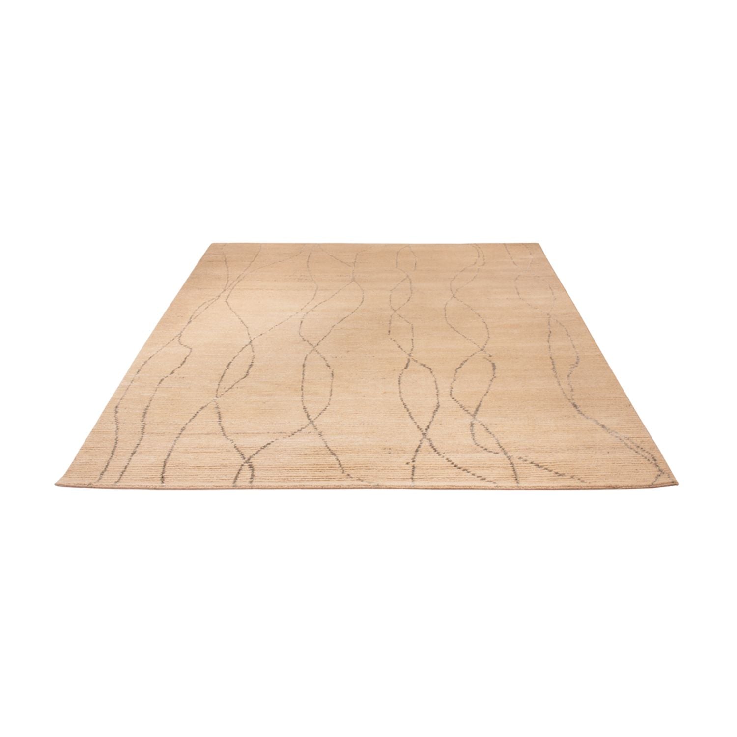 Alfombra de diseño - 236 x 176 cm - beige