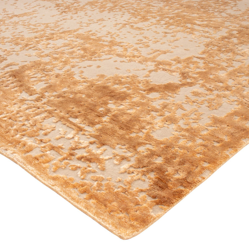 Alfombra de diseño - 246 x 171 cm - oro