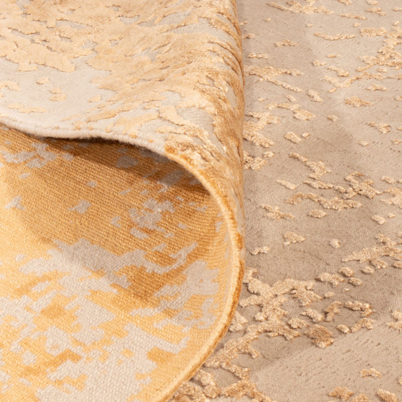 Alfombra de diseño - 246 x 171 cm - oro
