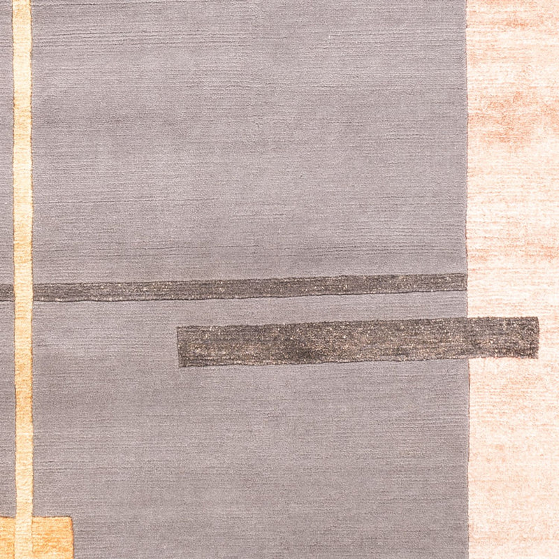 Alfombra de diseño - 247 x 174 cm - gris