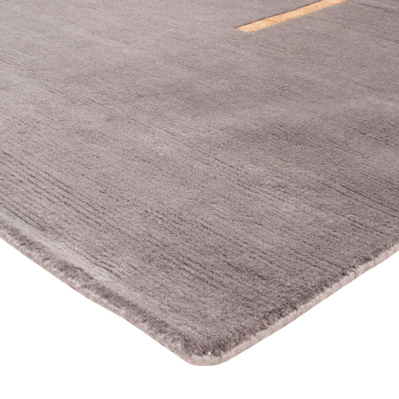 Alfombra de diseño - 247 x 174 cm - gris