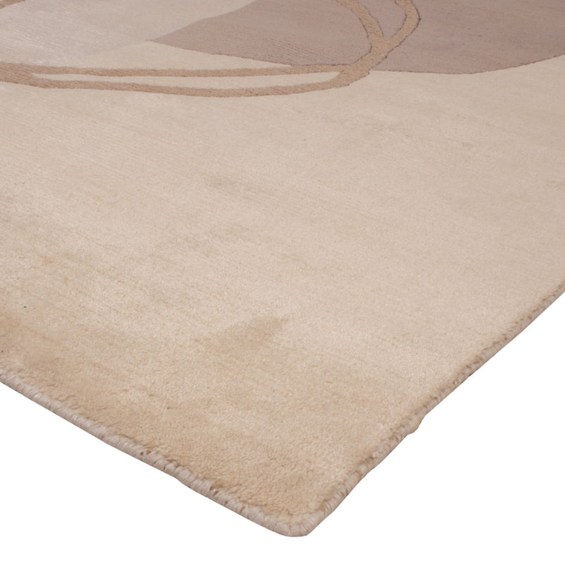 Alfombra de diseño - 244 x 164 cm - plata