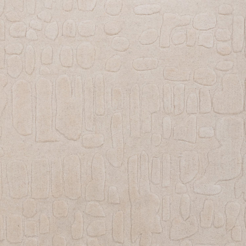 Alfombra de lana - 200 x 140 cm - beige