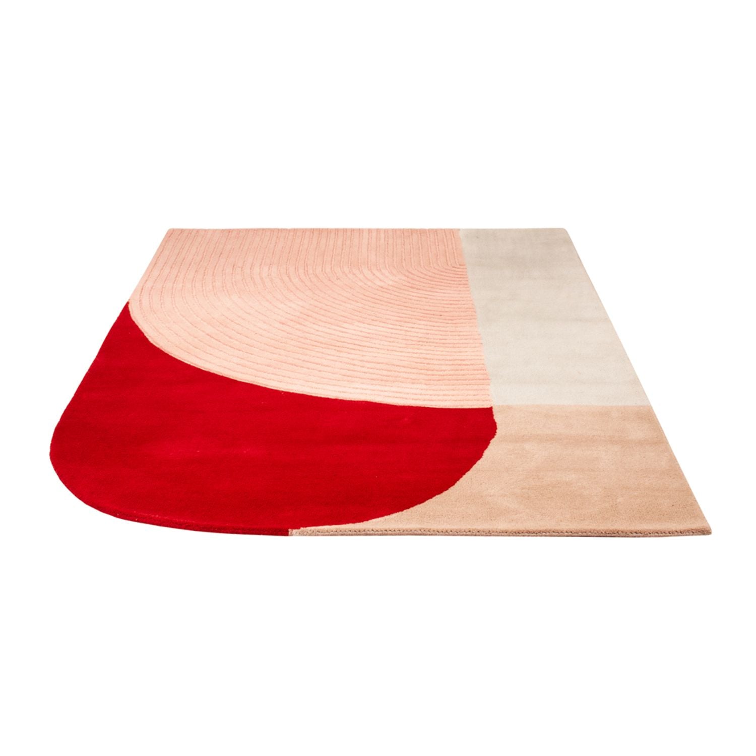 Alfombra de diseño - 200 x 140 cm - multicolor