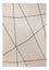 Alfombra de lana - 200 x 140 cm - beige