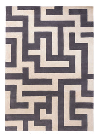 Alfombra de diseño - 200 x 140 cm - gris