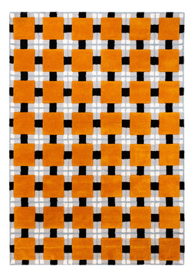 Alfombra de diseño - 200 x 140 cm - oro