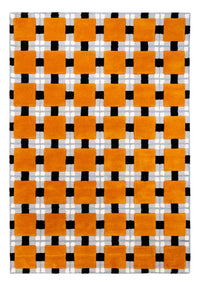 Alfombra de diseño - 200 x 140 cm - oro