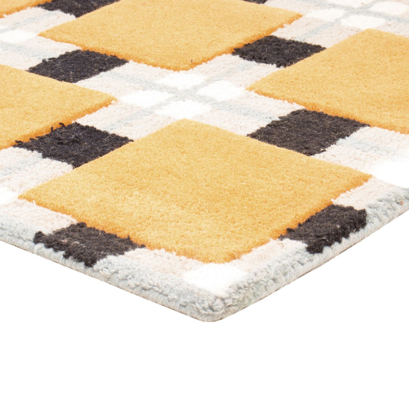 Alfombra de diseño - 200 x 140 cm - oro