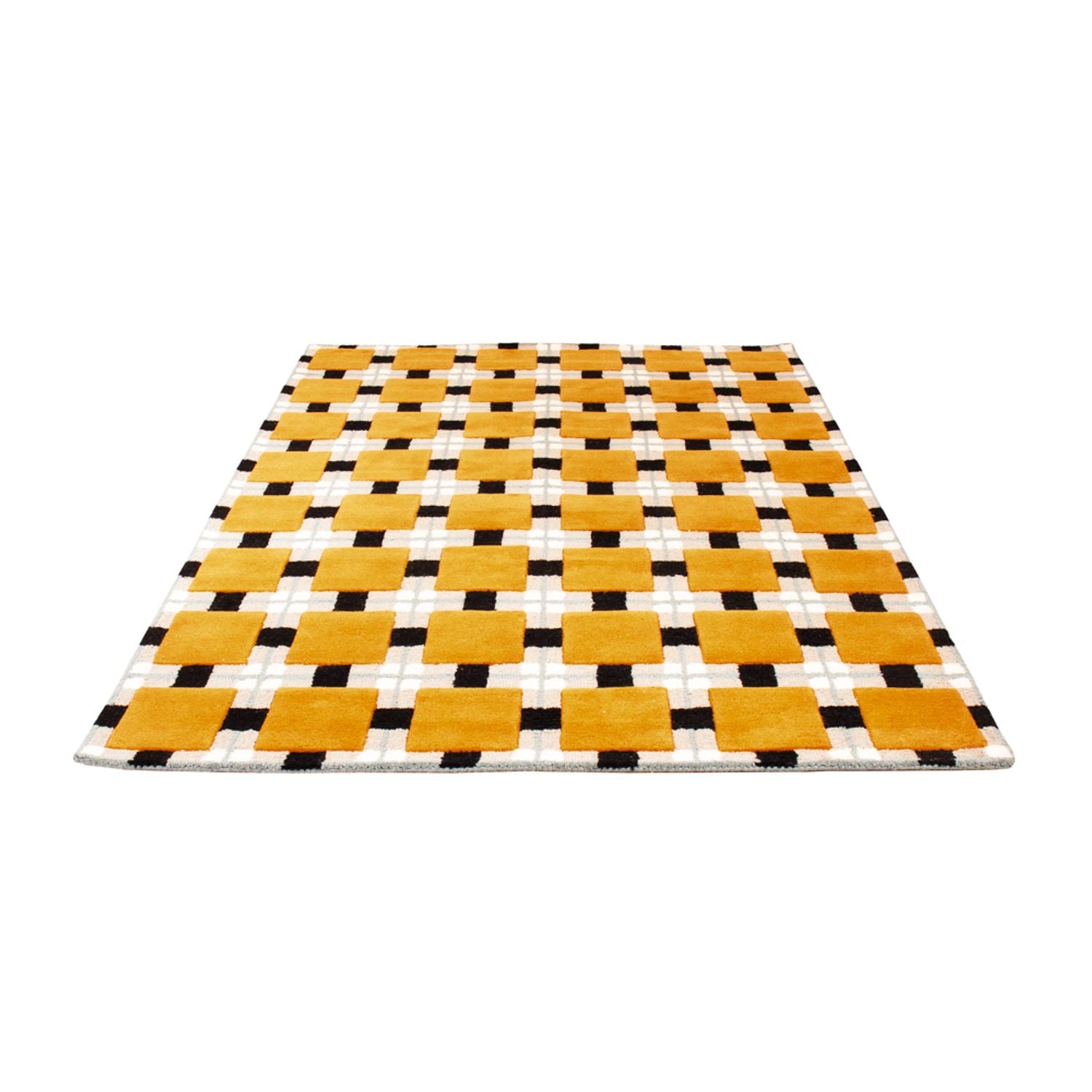 Alfombra de diseño - 200 x 140 cm - oro