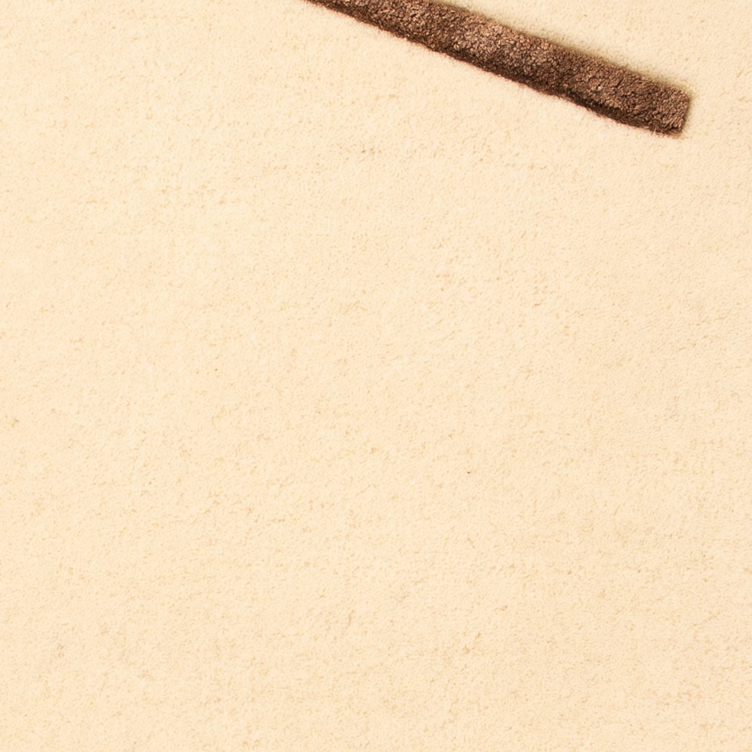 Alfombra de diseño - 90 x 60 cm - crema