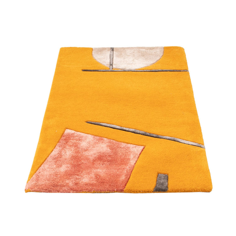 Alfombra de diseño - 90 x 60 cm - oro