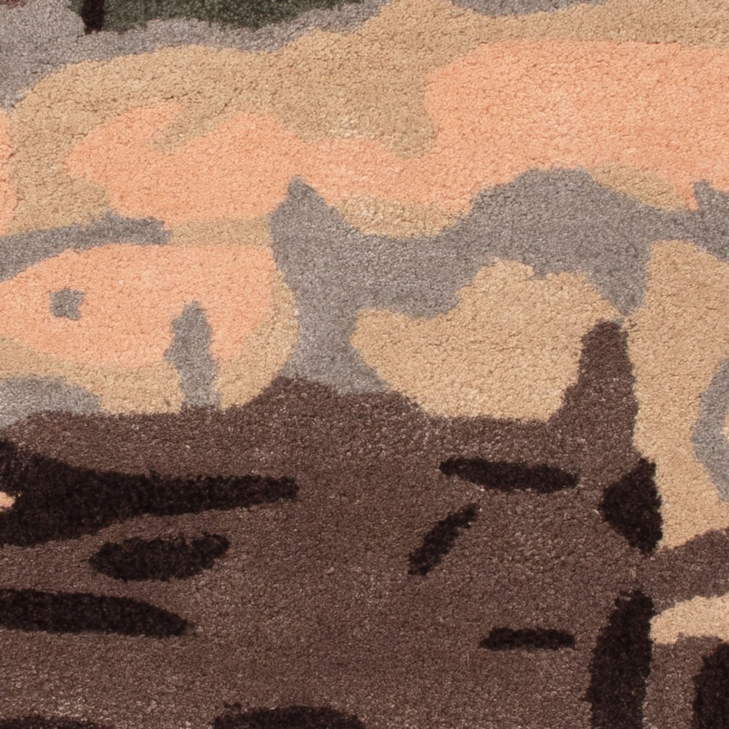 Alfombra de diseño - 90 x 60 cm - multicolor
