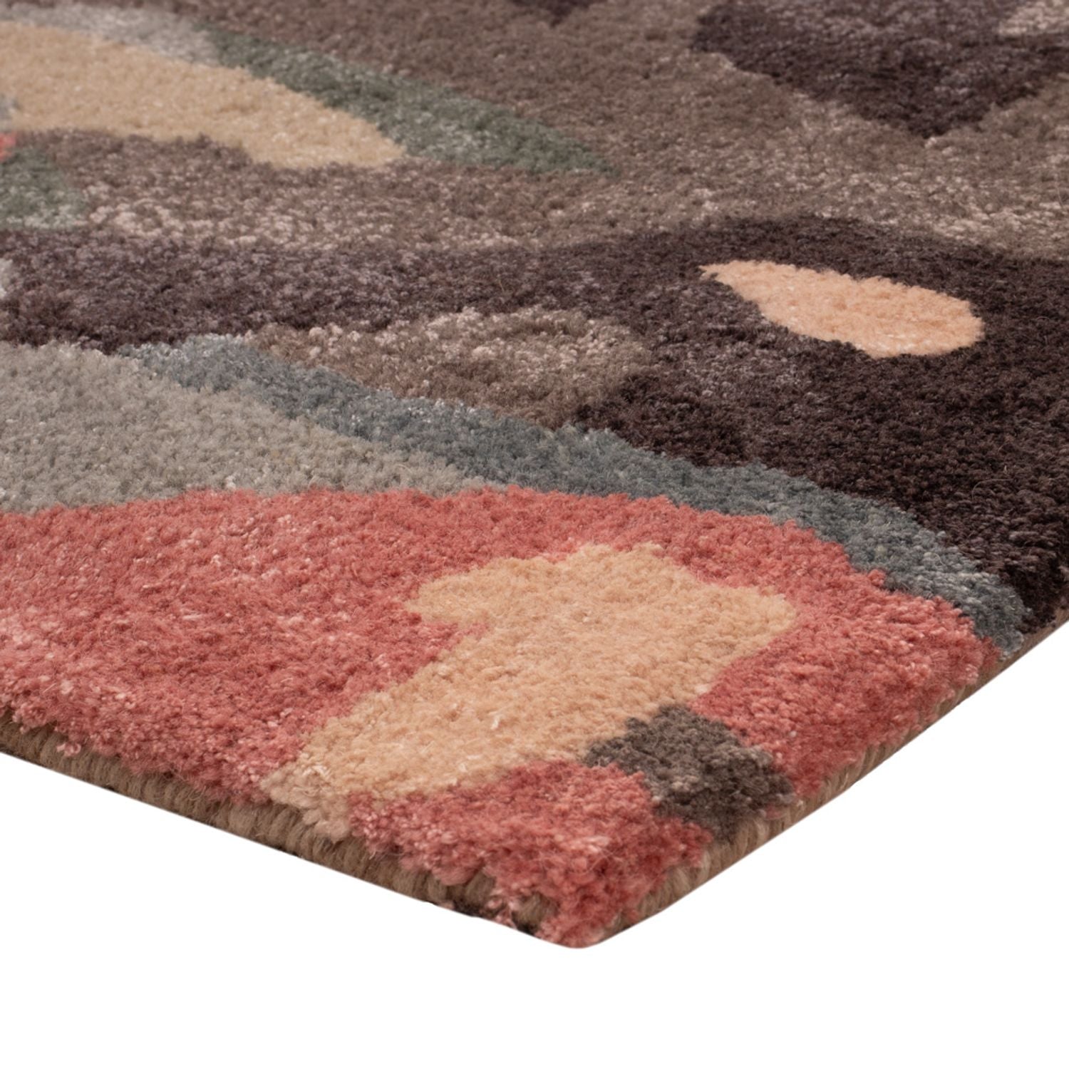 Alfombra de diseño - 90 x 60 cm - multicolor