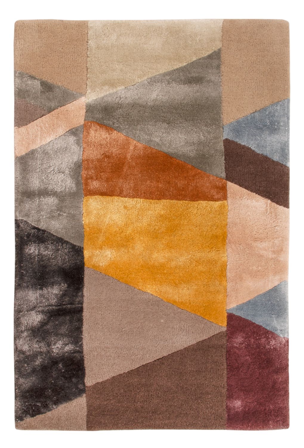 Alfombra de diseño - 90 x 60 cm - multicolor