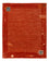 Alfombra Gabbeh - Softy - 90 x 60 cm - rojo