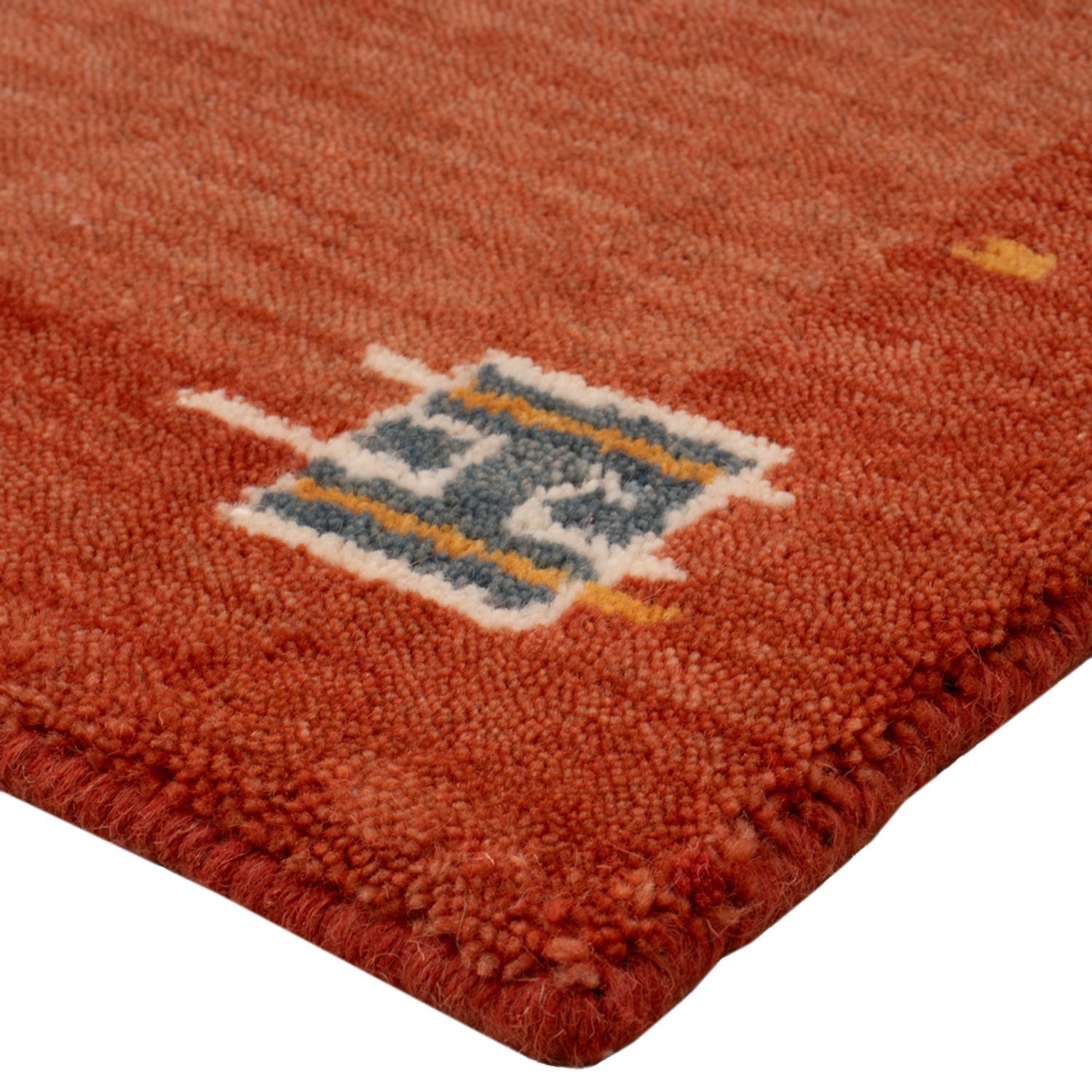 Alfombra Gabbeh - Softy - 90 x 60 cm - rojo